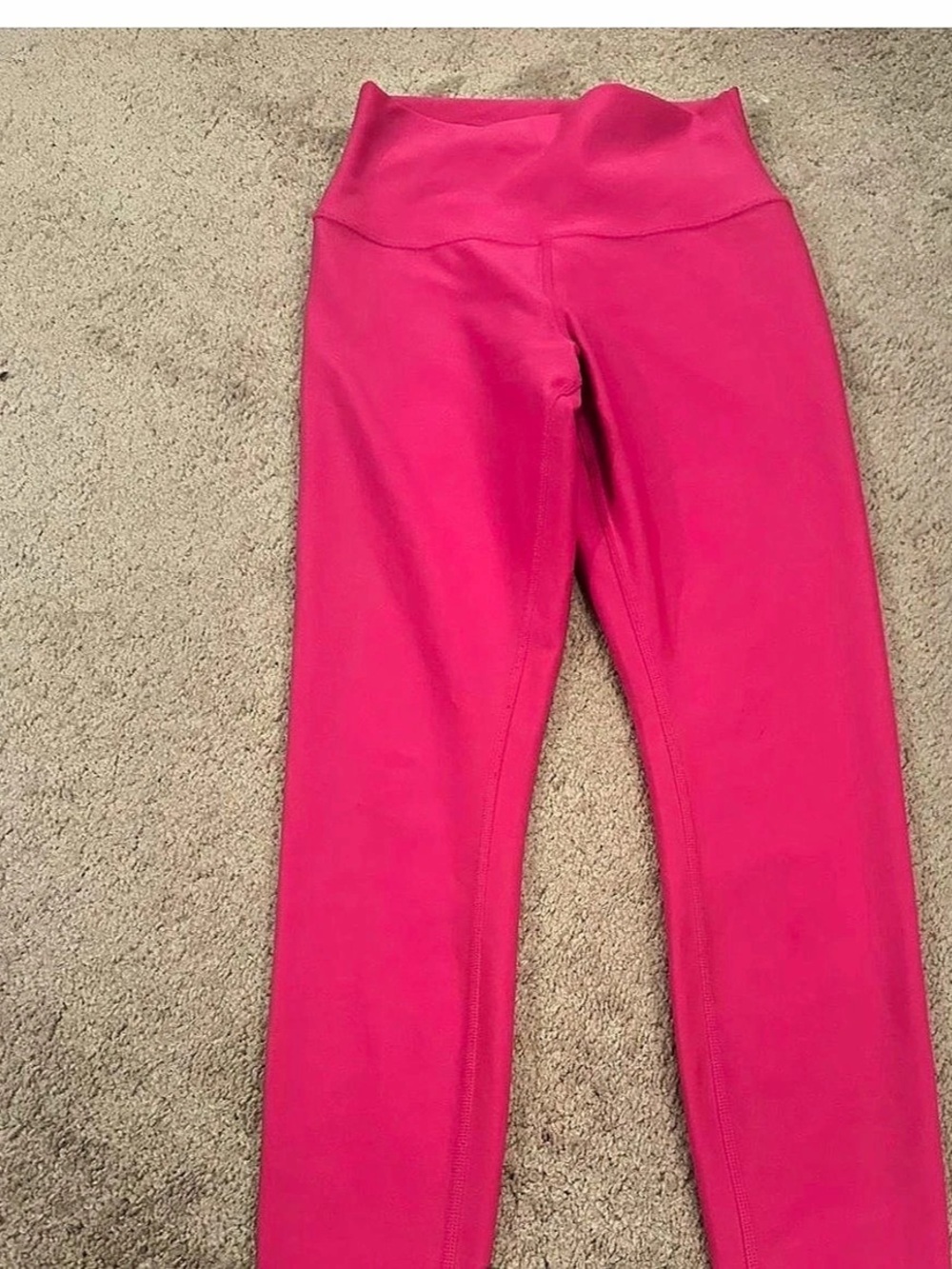 alo Women's Pink Leggings Size Medium